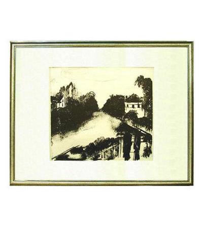 ☆モーリス ドゥ ヴラマンク（MAURICE DE VLAMINCK）☆リトグラフ